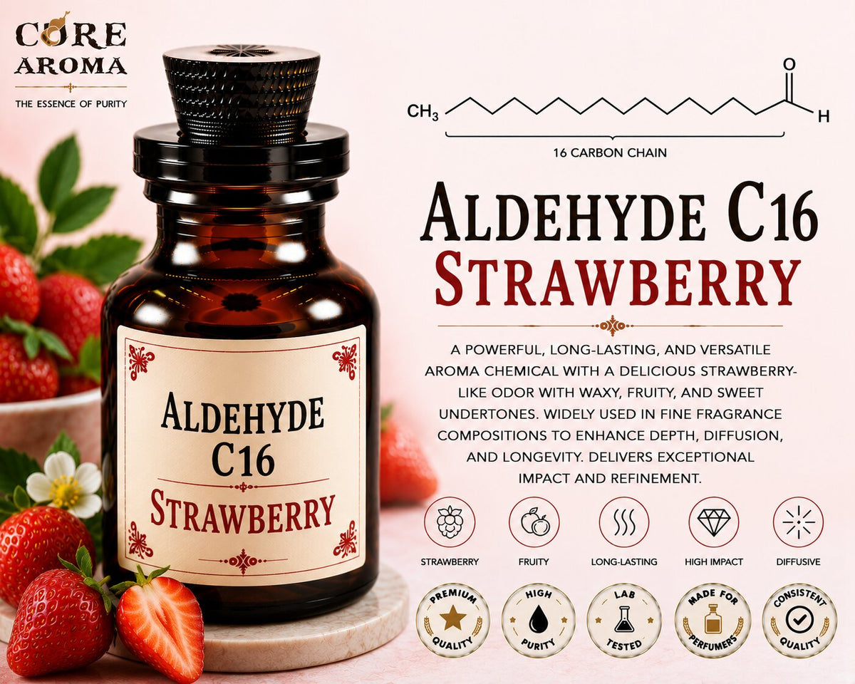 Aldehyde C16 Strawberry Aroma Chemical | Core Aroma